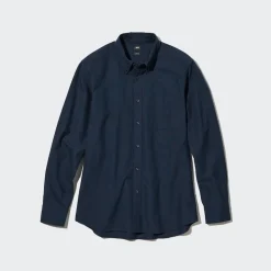 Hemden*UNIQLO Oxford Langarm Hemd (Slim Fit)