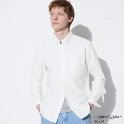 Hemden*UNIQLO Oxford Langarm Hemd (Slim Fit)