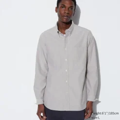 Hemden*UNIQLO Oxford Langarm Hemd (Slim Fit)