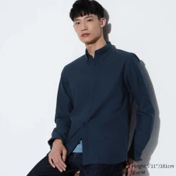 Hemden*UNIQLO Oxford Langarm Hemd (Slim Fit)