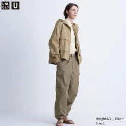 Hosen, Chinos & Jogginghosen*UNIQLO Parachute Cargohose (Wide Fit)