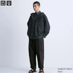 Hosen, Chinos & Jogginghosen*UNIQLO Parachute Cargohose (Wide Fit)
