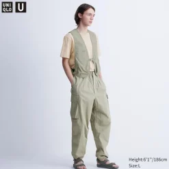 Hosen, Chinos & Jogginghosen*UNIQLO Parachute Cargohose (Wide Fit)