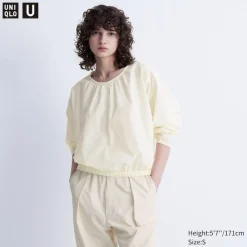 Hemden & Blusen*UNIQLO Parachute Langarm Bluse