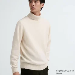 Pullover & Strickjacken*UNIQLO Premium Lammwolle Rollkragenpullover
