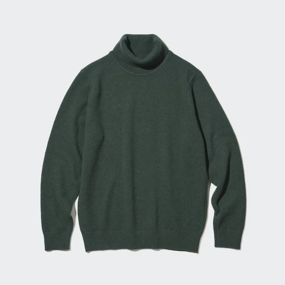 Pullover & Strickjacken*UNIQLO Premium Lammwolle Rollkragenpullover