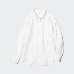 Hemden & Blusen*UNIQLO 100 % Premium Leinen Langarm Bluse