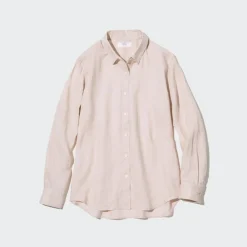 Hemden & Blusen*UNIQLO 100 % Premium Leinen Langarm Bluse