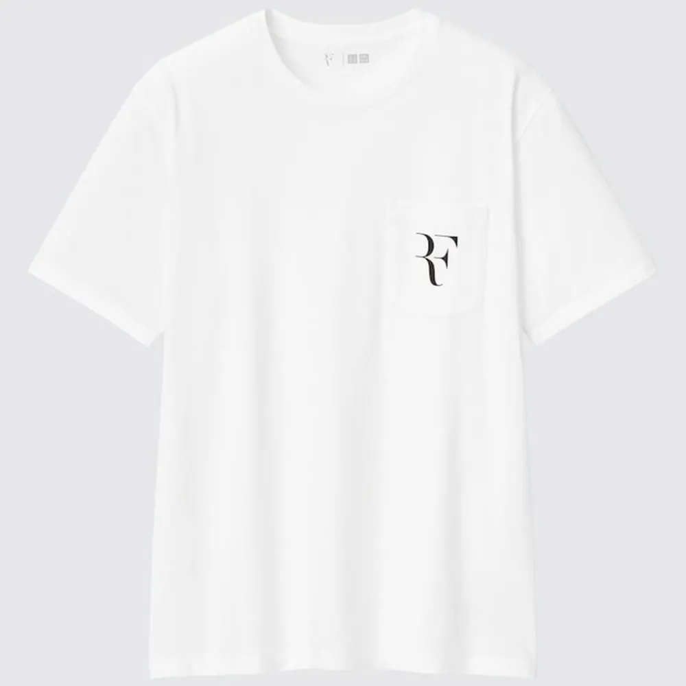 T-Shirts & Oberteile*UNIQLO Roger Federer Rf T-Shirt Weis