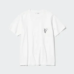 T-Shirts & Oberteile*UNIQLO Roger Federer Rf T-Shirt Weis