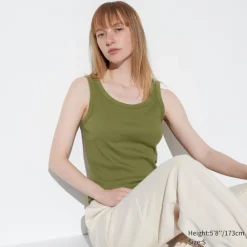 T-Shirts & Oberteile*UNIQLO Sanftes Geripptes Tanktop