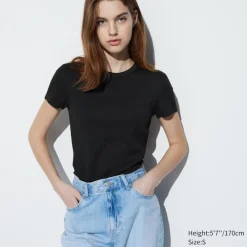 T-Shirts & Oberteile*UNIQLO Sanftes Geripptes T-Shirt