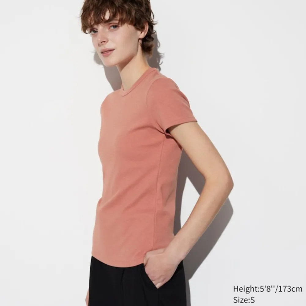 T-Shirts & Oberteile*UNIQLO Sanftes Geripptes T-Shirt