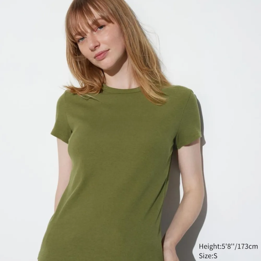 T-Shirts & Oberteile*UNIQLO Sanftes Geripptes T-Shirt