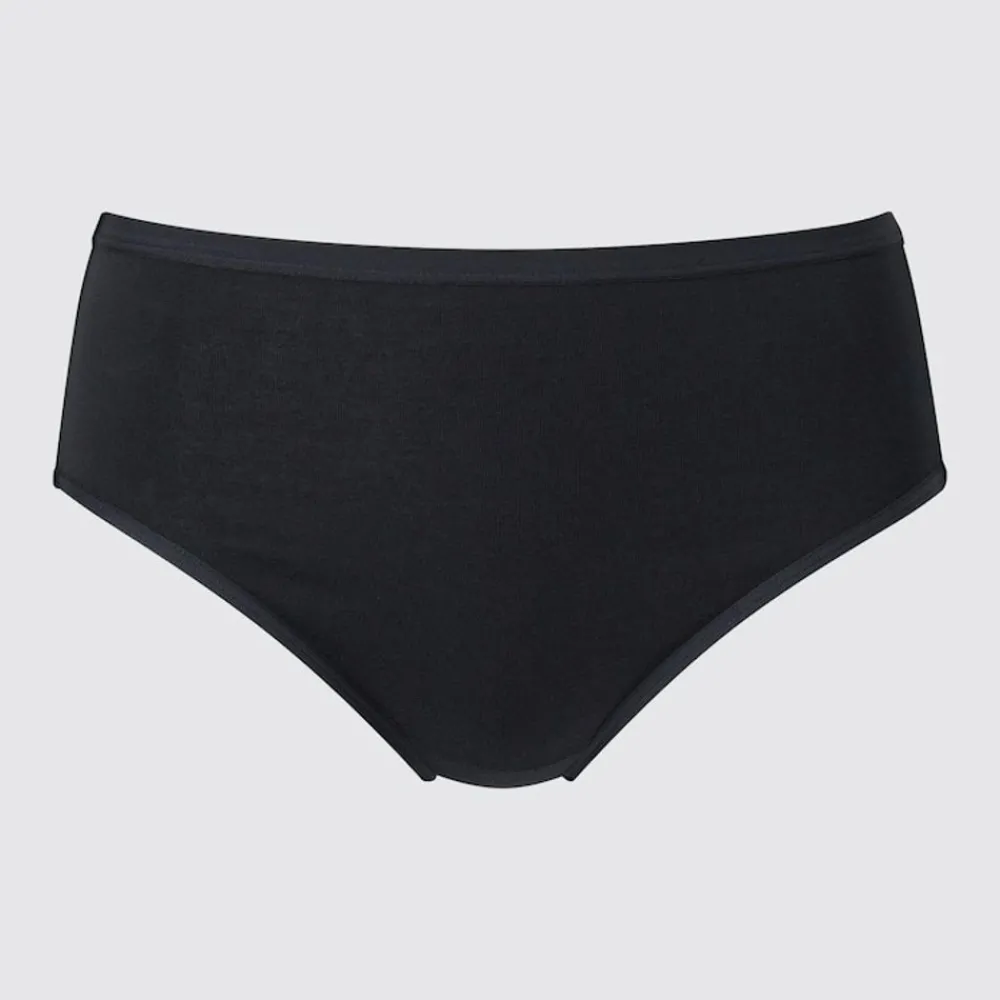 Bhs & Unterwäsche*UNIQLO Slip Mit Hohem Bund Schwarz