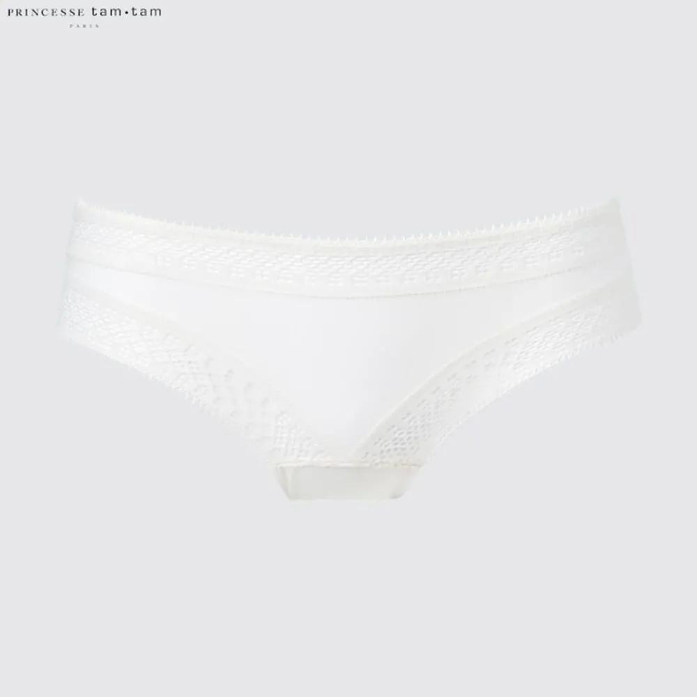 Bhs & Unterwäsche*UNIQLO Slip Mit Niedrigem Bund Grauweis