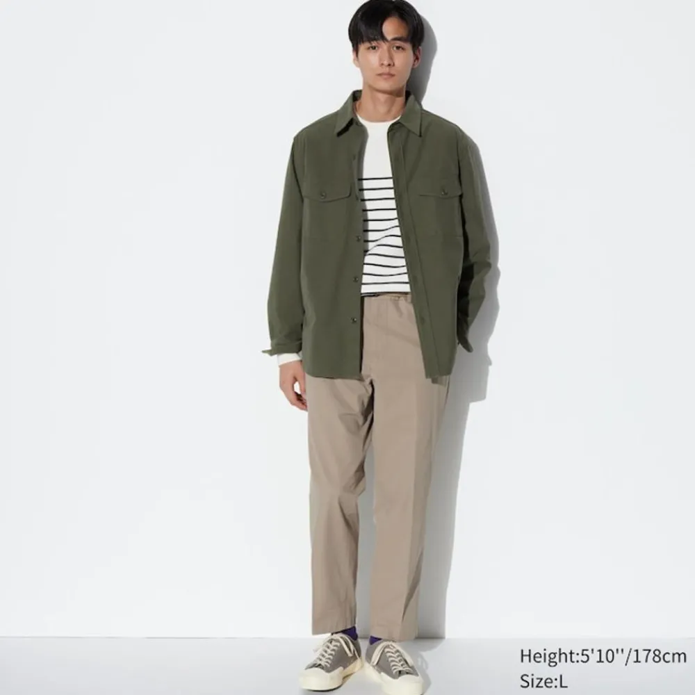 Hosen, Chinos & Jogginghosen*UNIQLO Smart Baumwollhose In 7/8-Lange