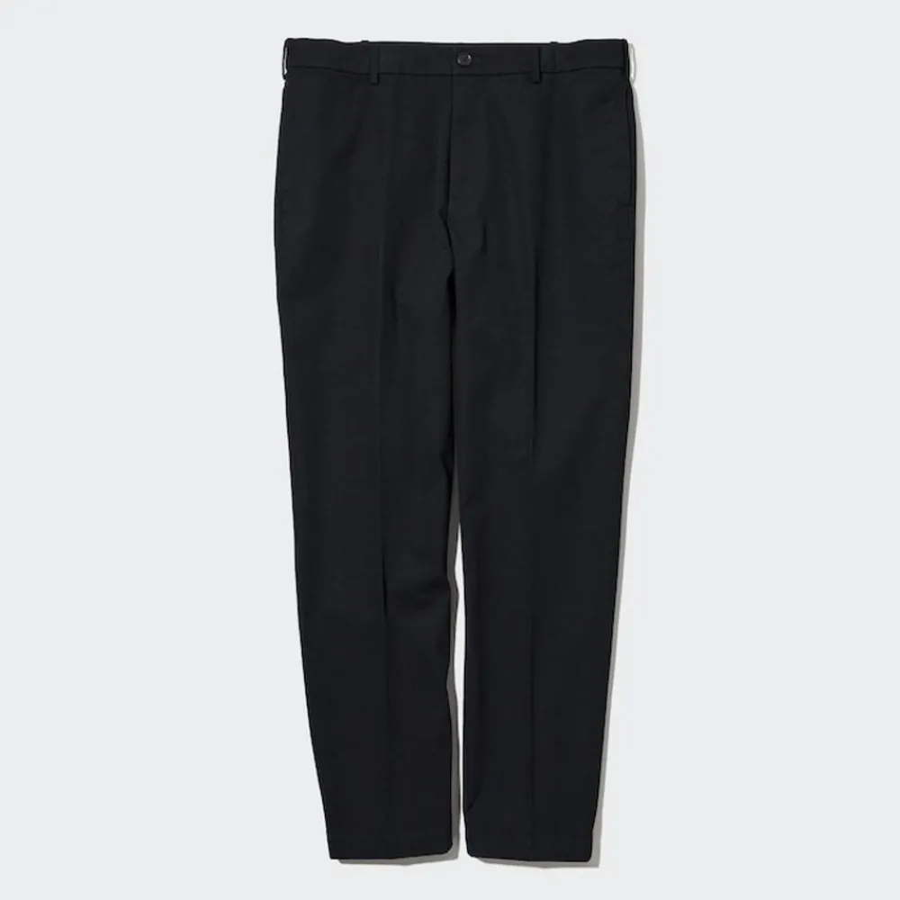 Hosen, Chinos & Jogginghosen*UNIQLO Smart Baumwoll Hose In 7/8-Lange (Lang) Dunkelblau