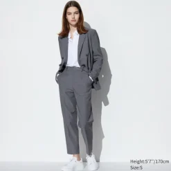 Hosen, Leggings & Jogginghosen*UNIQLO Smart Stoffhose In 7/8-Lange