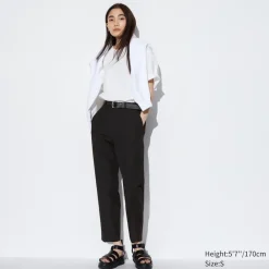 Hosen, Leggings & Jogginghosen*UNIQLO Smart Stoffhose In 7/8-Lange
