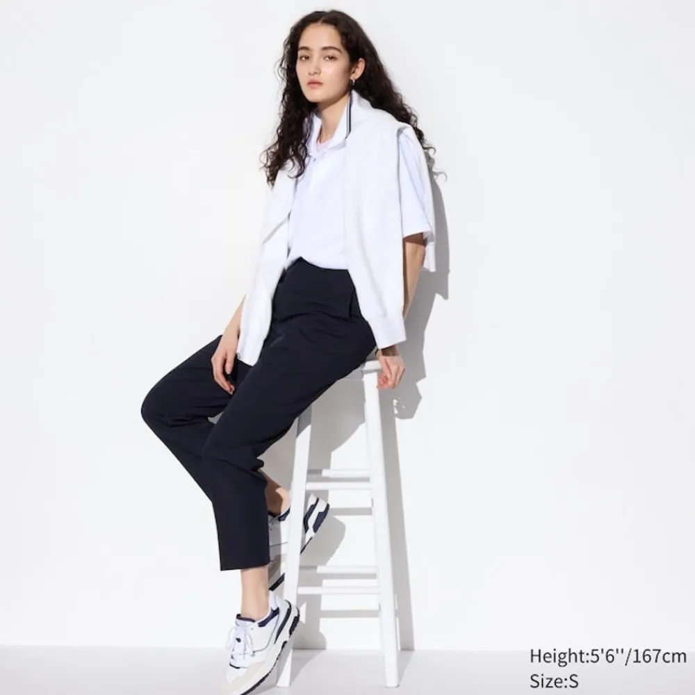 Hosen, Leggings & Jogginghosen*UNIQLO Smart Stoffhose In 7/8-Lange