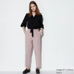 Hosen, Leggings & Jogginghosen*UNIQLO Smart Stoffhose In 7/8-Lange