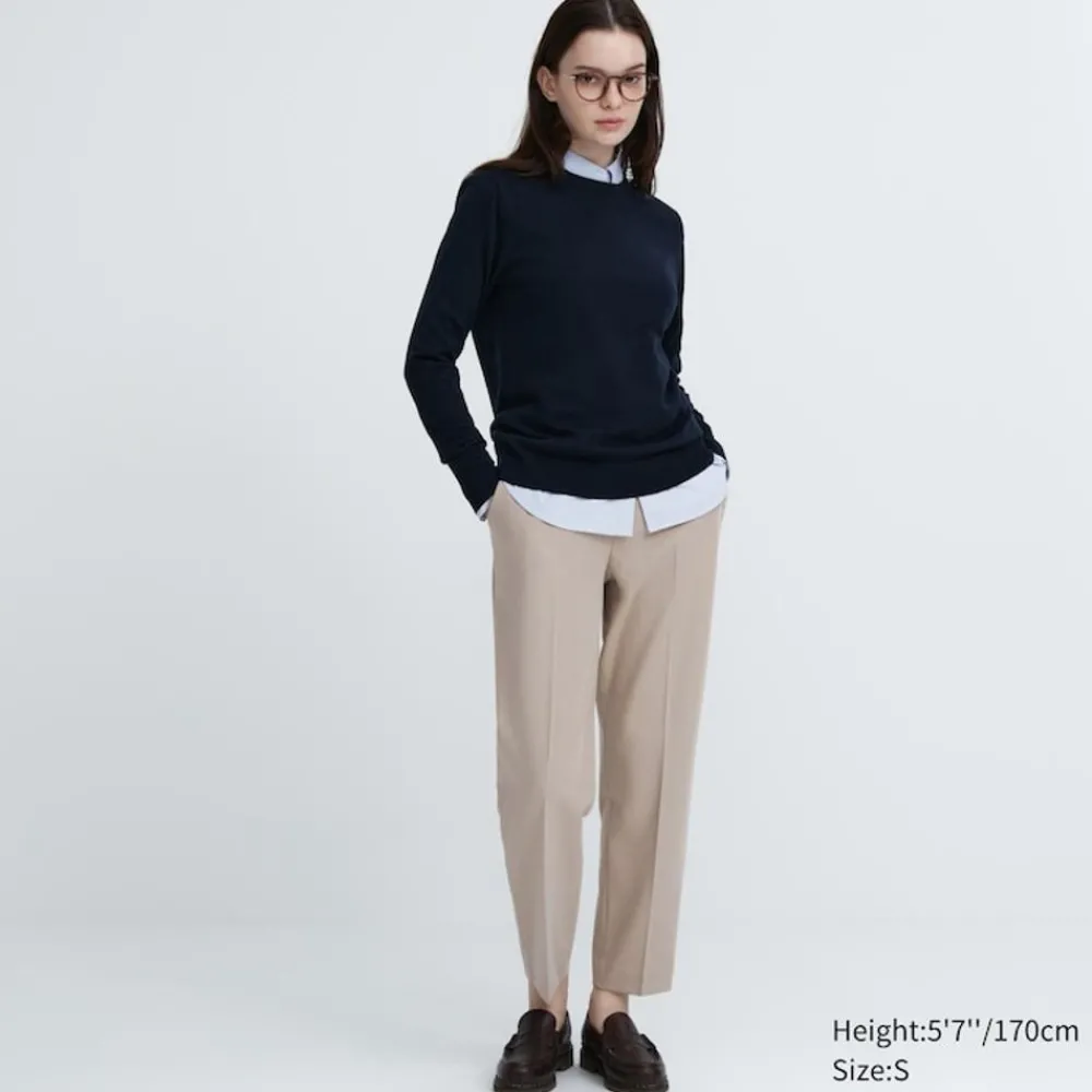 Hosen, Leggings & Jogginghosen*UNIQLO Smart Stoffhose In 7/8-Lange
