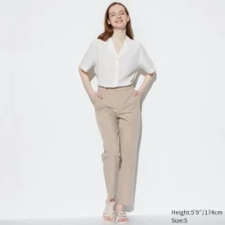 Hosen, Leggings & Jogginghosen*UNIQLO Smart Stoffhose In 7/8-Lange (Lang)