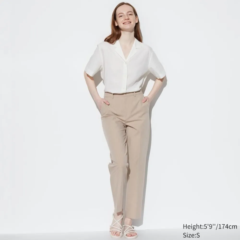 Hosen, Leggings & Jogginghosen*UNIQLO Smart Stoffhose In 7/8-Lange (Lang)