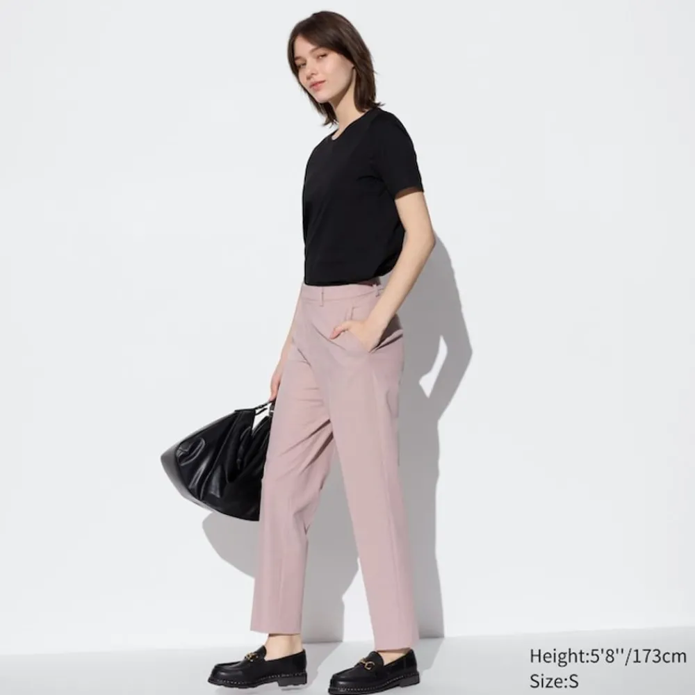 Hosen, Leggings & Jogginghosen*UNIQLO Smart Stoffhose In 7/8-Lange (Lang)