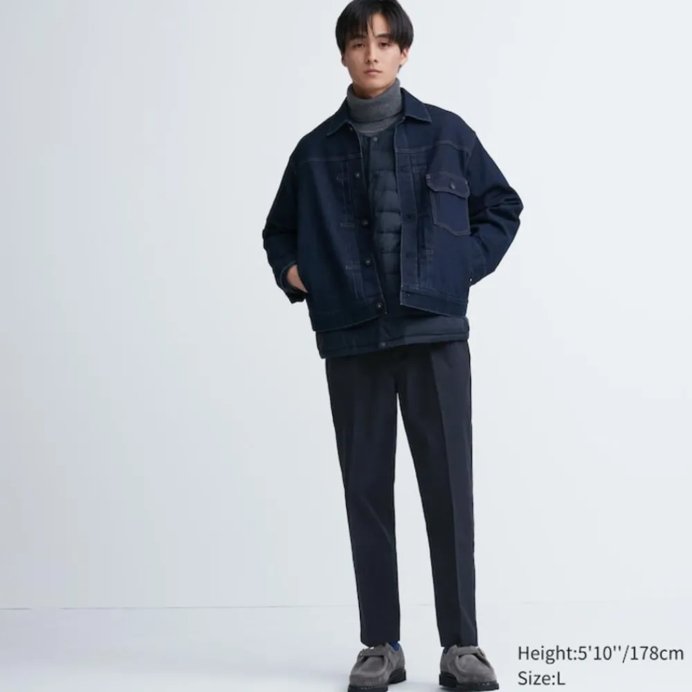 Hosen, Chinos & Jogginghosen*UNIQLO Smart Stoffhose In 7/8-Lange Und Baumwolloptik