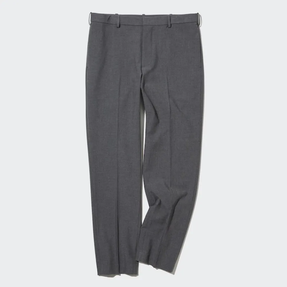 Hosen, Chinos & Jogginghosen*UNIQLO Smart Stoffhose In 7/8-Lange Und Baumwolloptik (Lang)