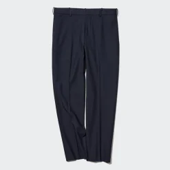 Hosen, Chinos & Jogginghosen*UNIQLO Smart Stoffhose In 7/8-Lange Und Baumwolloptik (Lang)