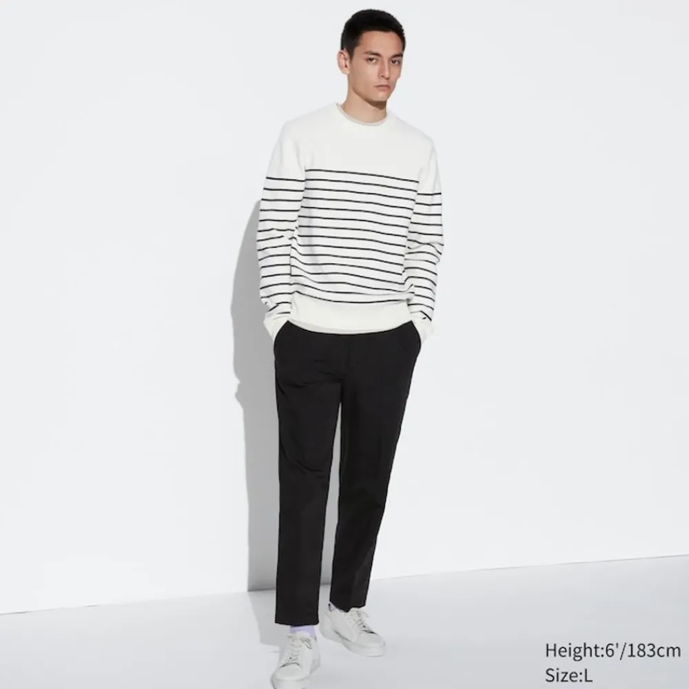 Hosen, Chinos & Jogginghosen*UNIQLO Smart Tech Denim Hose In 7/8-Lange