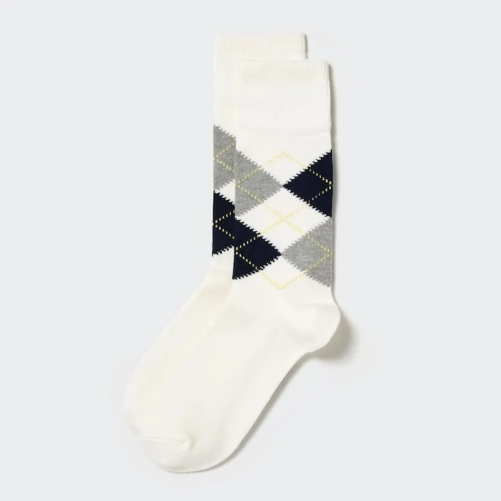 Socken*UNIQLO Socken (Argyle-Muster)