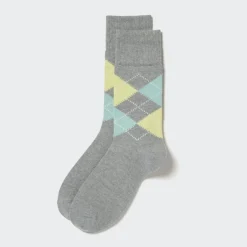 Socken*UNIQLO Socken (Argyle-Muster)