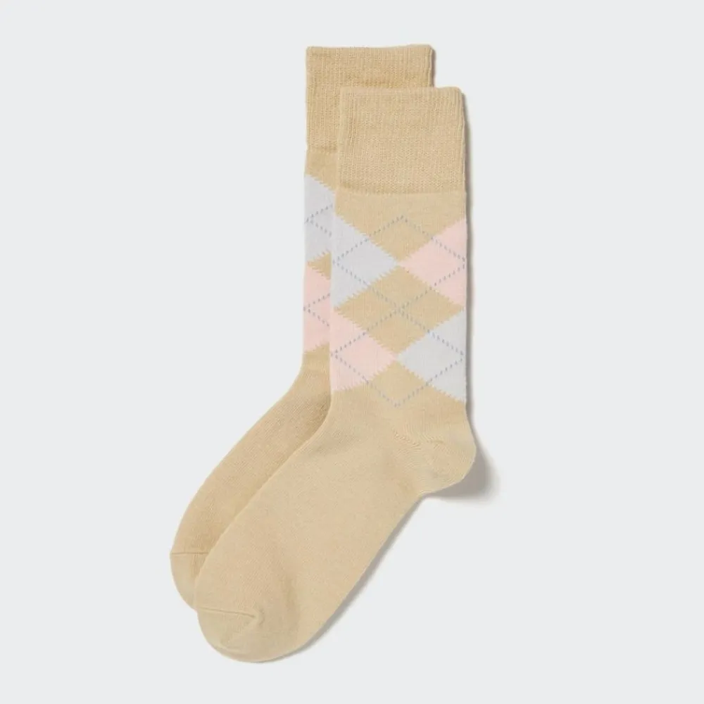 Socken*UNIQLO Socken (Argyle-Muster)