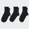 Socken, Strumpfhosen & Leggings*UNIQLO Socken (3 Paar) Schwarz