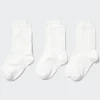 Socken, Strumpfhosen & Leggings*UNIQLO Socken (3 Paar) Weis