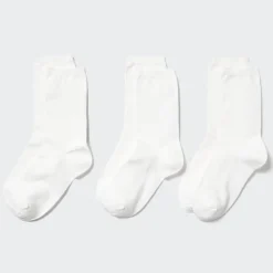Socken, Strumpfhosen & Leggings*UNIQLO Socken (3 Paar) Weis