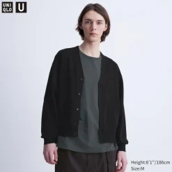 Pullover & Strickjacken*UNIQLO Strickjacke Mit V-Ausschnitt