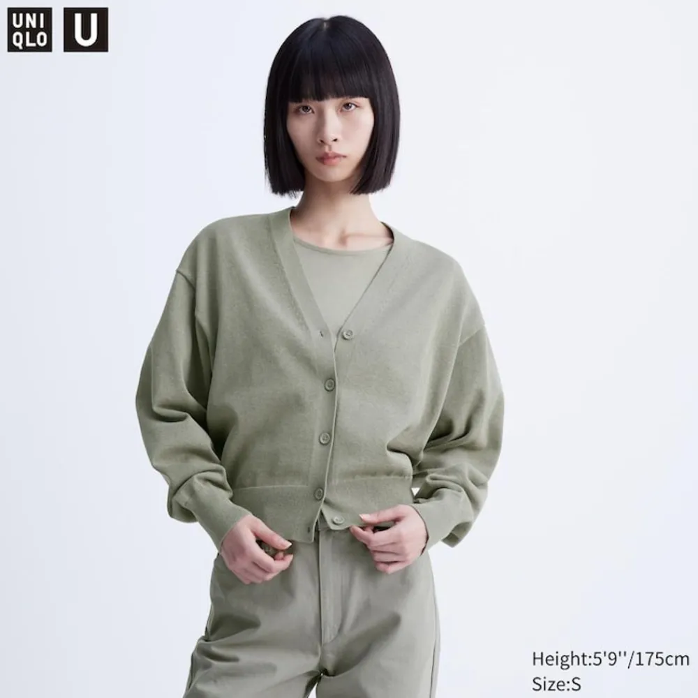 Pullover & Strickjacken*UNIQLO Strickjacke Mit V-Ausschnitt