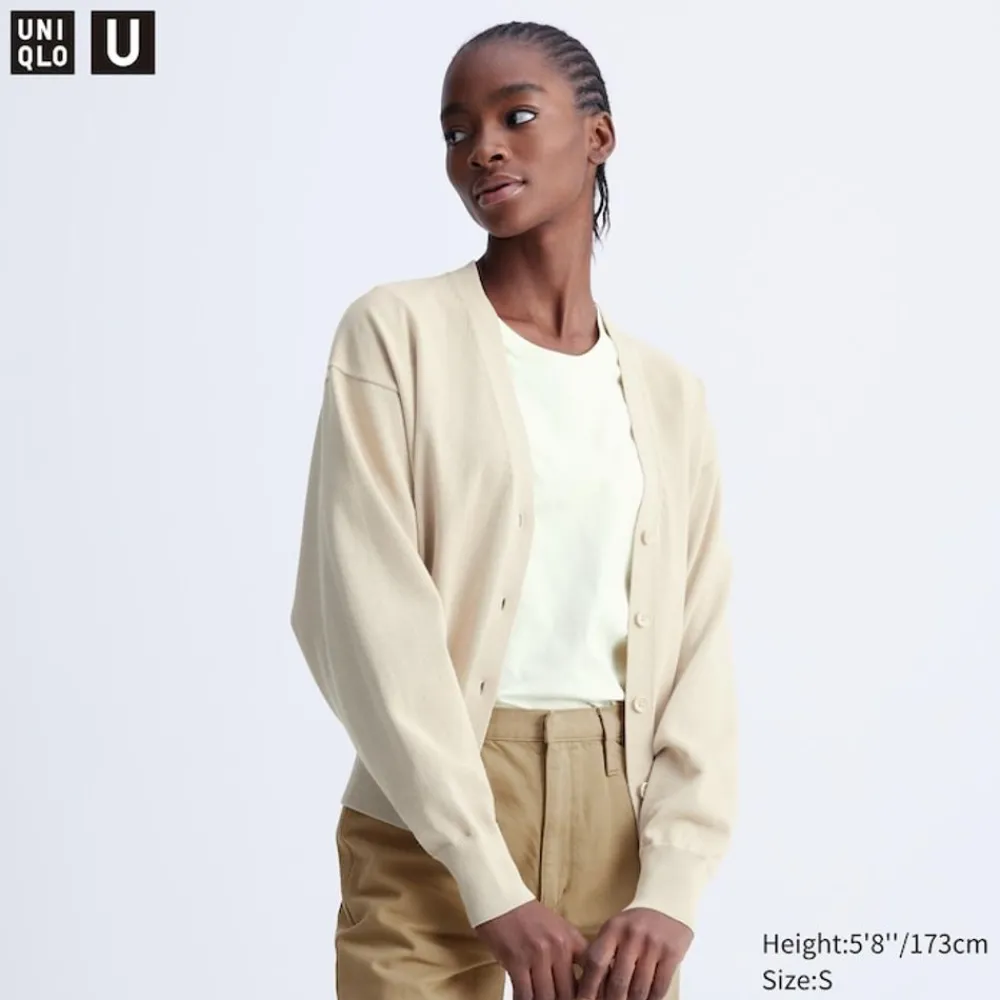 Pullover & Strickjacken*UNIQLO Strickjacke Mit V-Ausschnitt