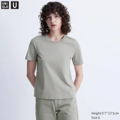 T-Shirts & Oberteile*UNIQLO 100 % Supima Baumwolle T-Shirt