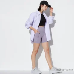 Shorts*UNIQLO Ultra Stretch Airism Shorts Mit Uv-Schutz