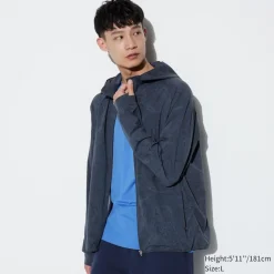 Sweatshirts, Hoodies & Jogginghosen*UNIQLO Ultra Stretch Dry-Ex Sweatjacke Mit Kapuze