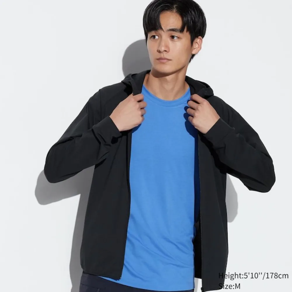 Sweatshirts, Hoodies & Jogginghosen*UNIQLO Ultra Stretch Dry-Ex Sweatjacke Mit Kapuze