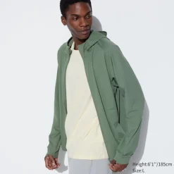 Sweatshirts, Hoodies & Jogginghosen*UNIQLO Ultra Stretch Dry-Ex Sweatjacke Mit Kapuze