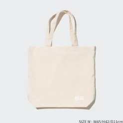Accessoires & Taschen*UNIQLO Wiederverwendbare Baumwolle Tasche Grauweis