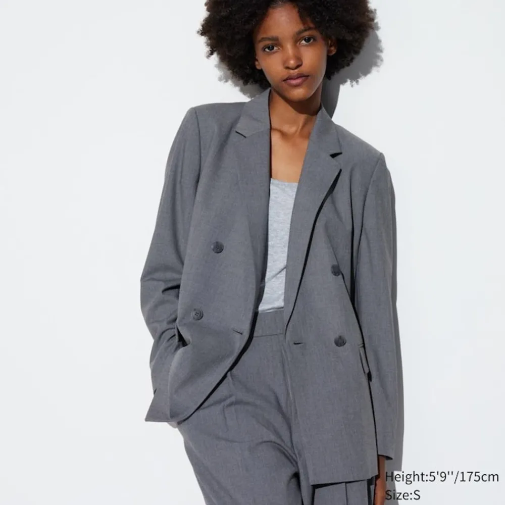 Mäntel, Jacken, Parka & Westen*UNIQLO Zweireihiger Blazer
